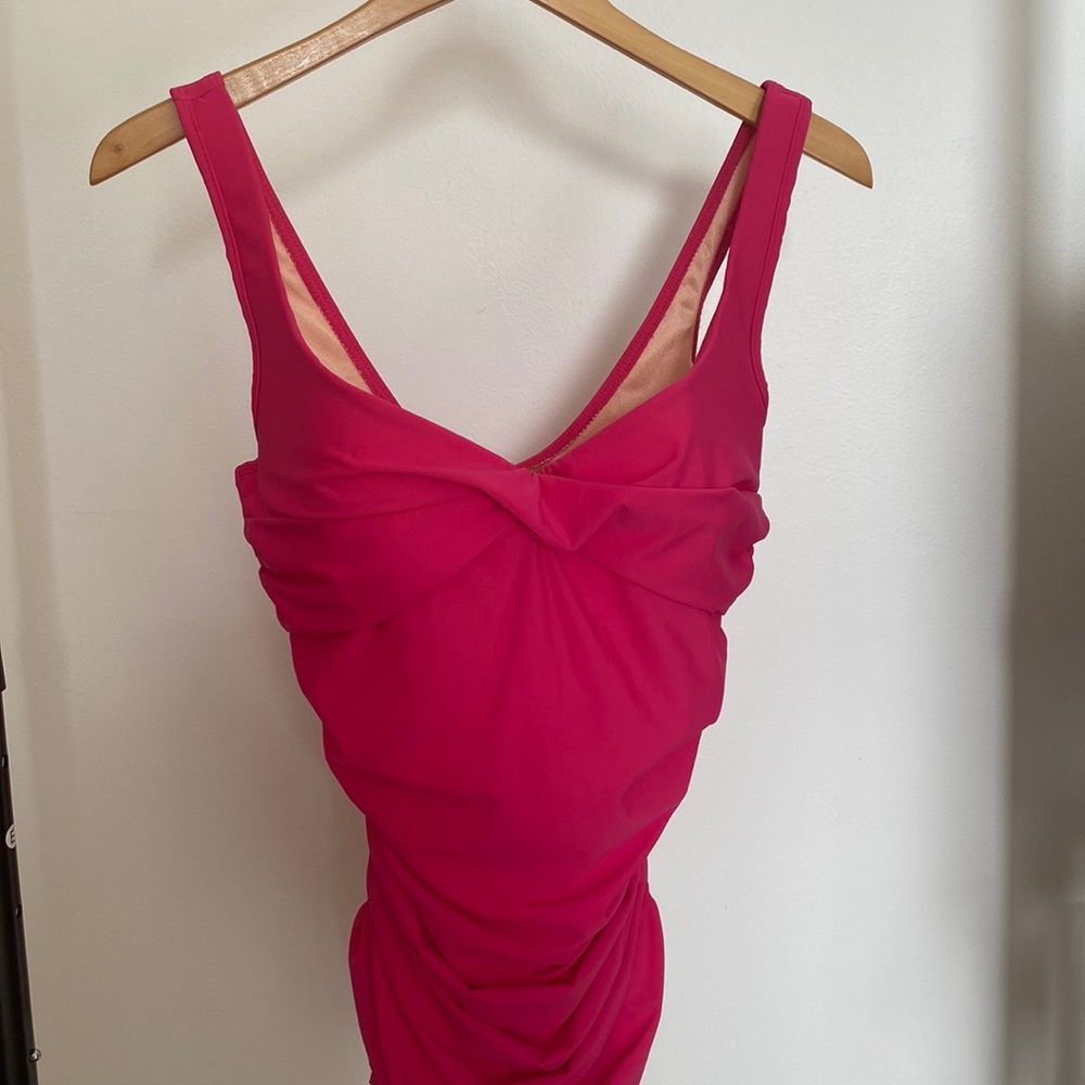 Miracle Suit one piece slimming tummy look